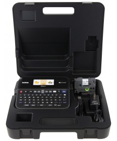 PT-D600VP portat.uzlīmju print.(USB,3.5-24mm,ar koferi un adapt,bez bater)